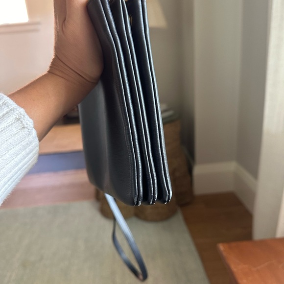 [SOLD] CELINE Trio leather crossbody bag black - Picture 7 of 9